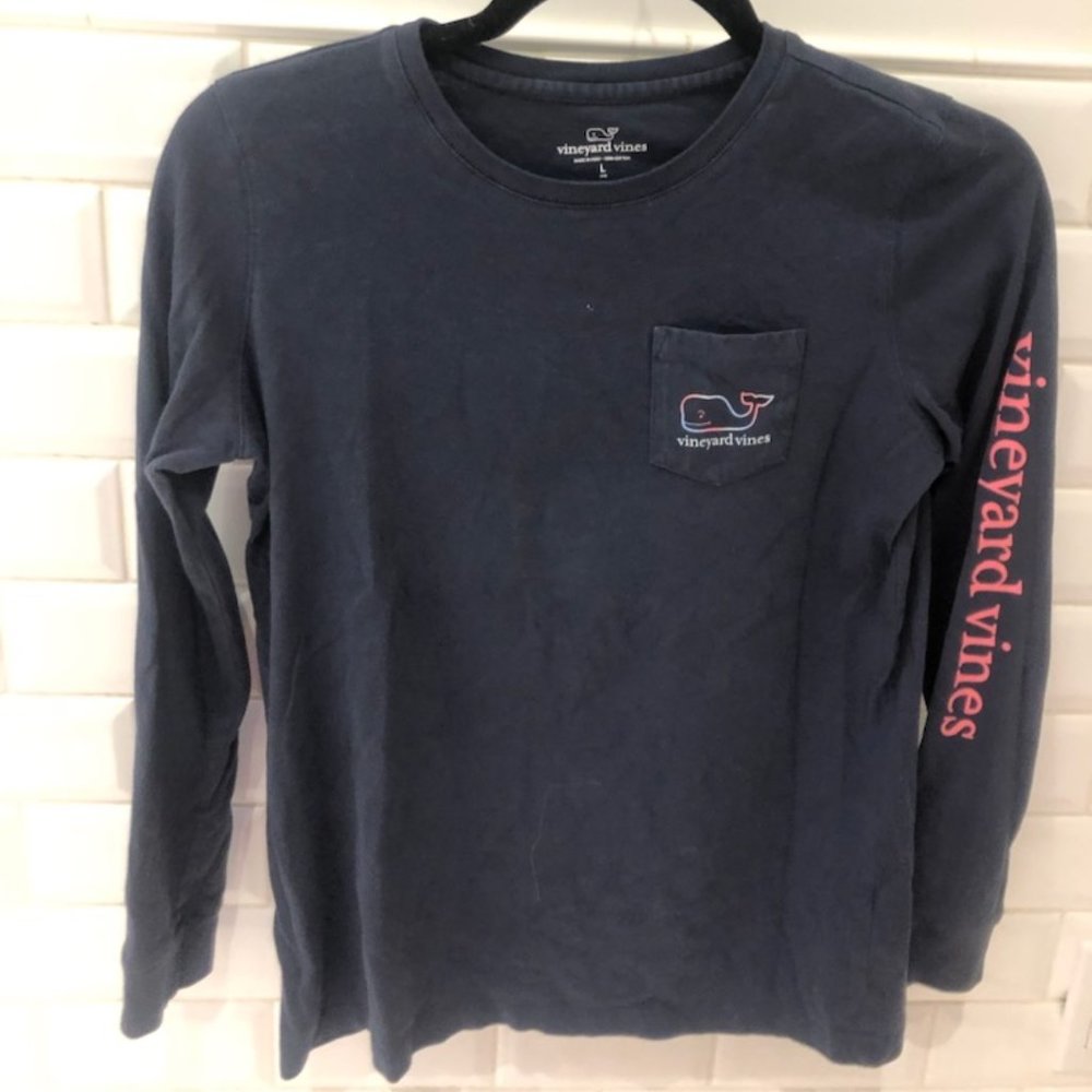 Vineyard Vines Girls Long Sleeve Shirt